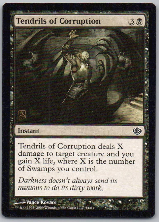 Tendrils of Corruption 54 Normal Instant Card - Duel Decks: Garruk vs. Liliana