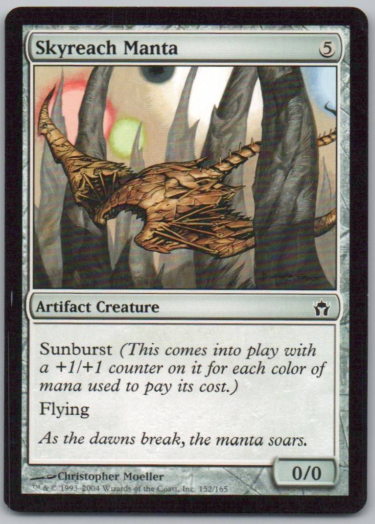 Skyreach Manta 152 Normal Artifact Card - Fifth Dawn