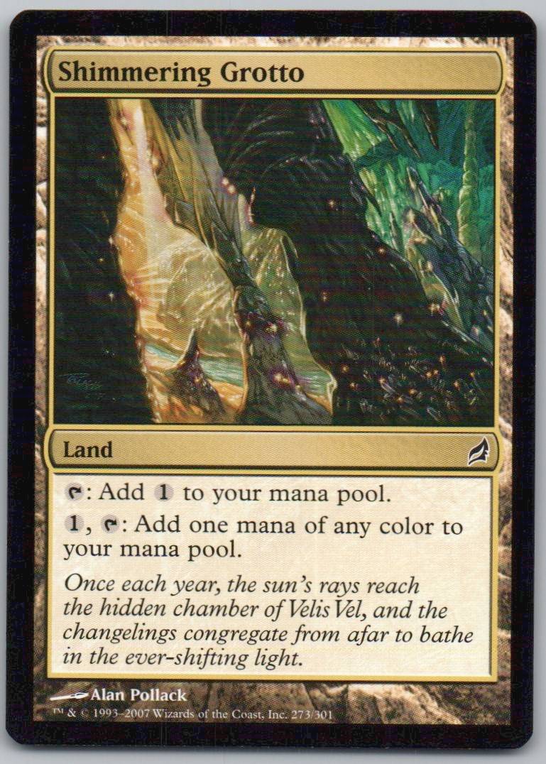 Shimmering Grotto 273 Normal Land Card - Lorwyn