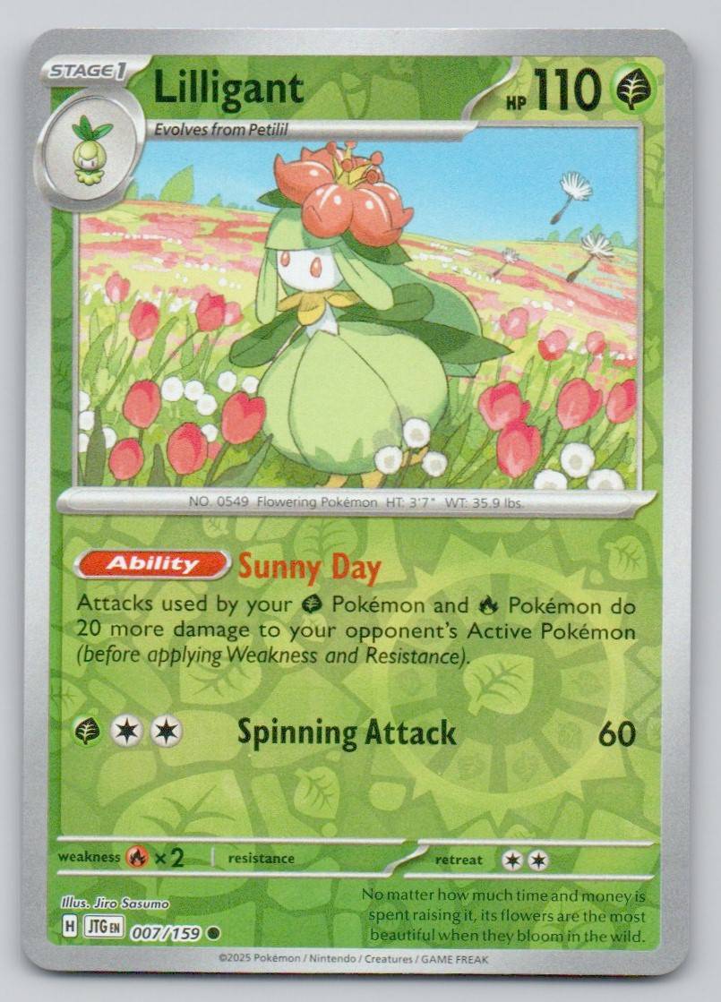Lilligant 007 REV Card - Journey Together