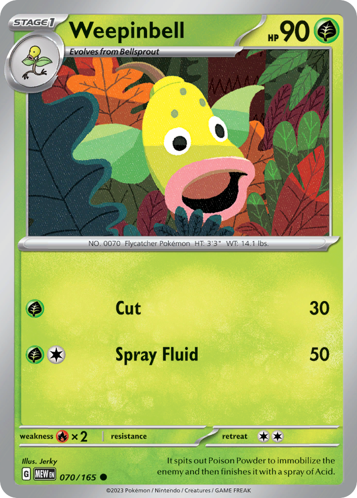 70 - Weepinbell