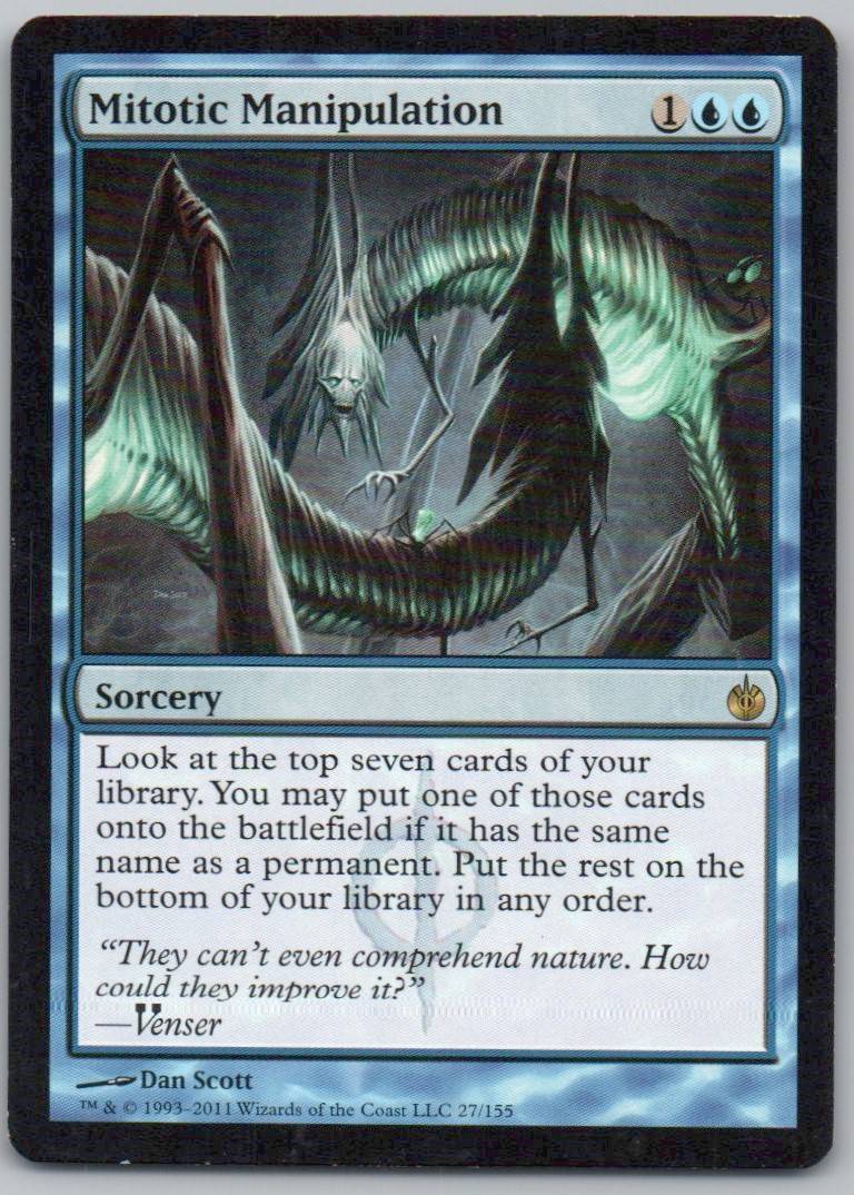 Mitotic Manipulation 27 Normal Sorcery Card - Mirrodin Besieged