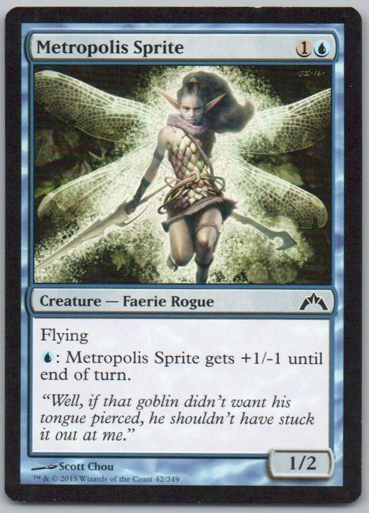 Metropolis Sprite 42 Normal Creature Card - Gatecrash