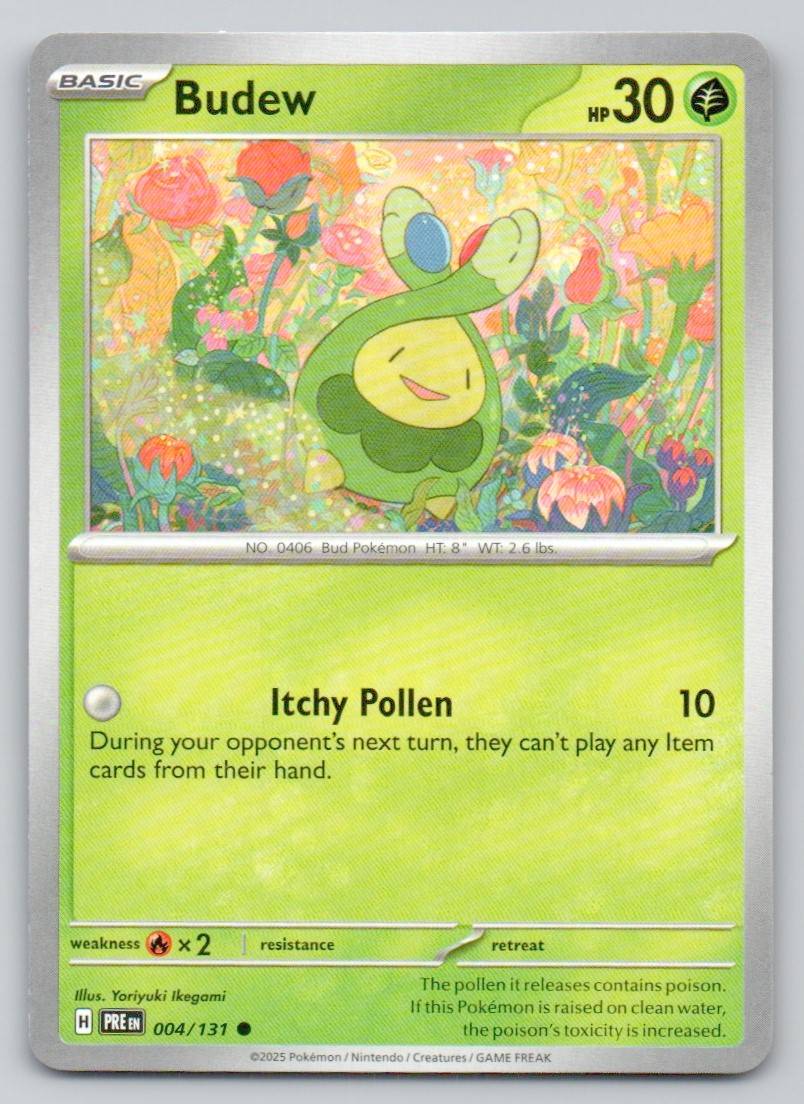 Budew 004 NOR Card - Prismatic Evolutions
