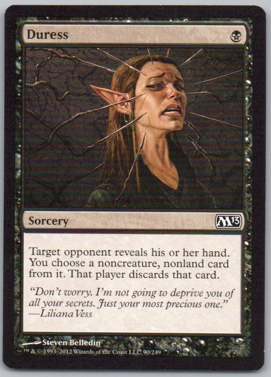 Duress 90 Normal Sorcery Card - Magic 2013