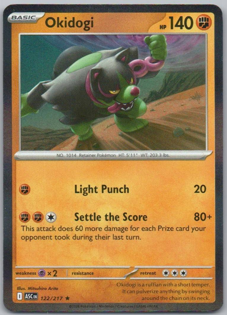 Okidogi 122 NOR Card - Ascended Heroes