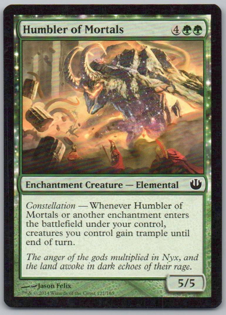Humbler of Mortals 127 Normal Enchantment Card - Journey Into Nyx