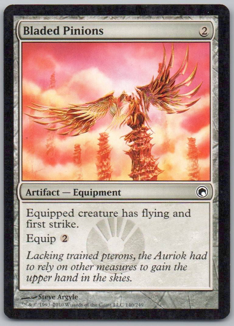 Bladed Pinions 140 Normal Artifact Card - Scars of Mirrodin