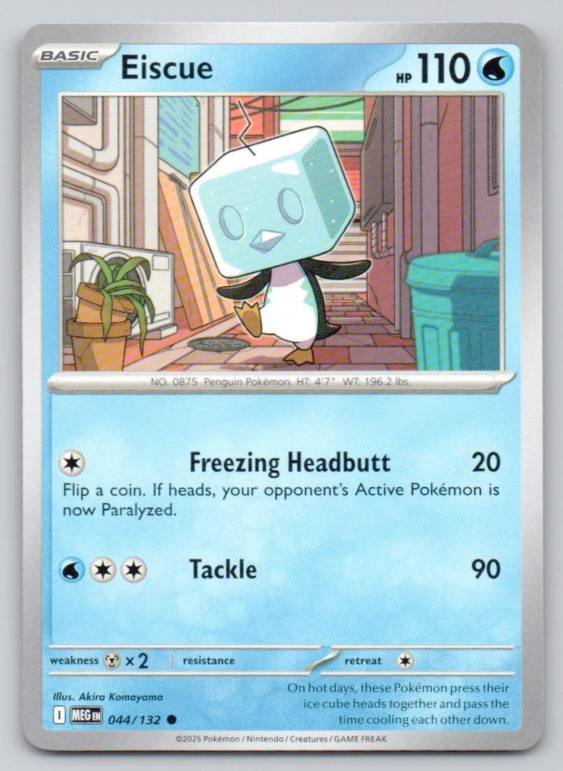 Eiscue 044 NOR Card - Mega Evolution