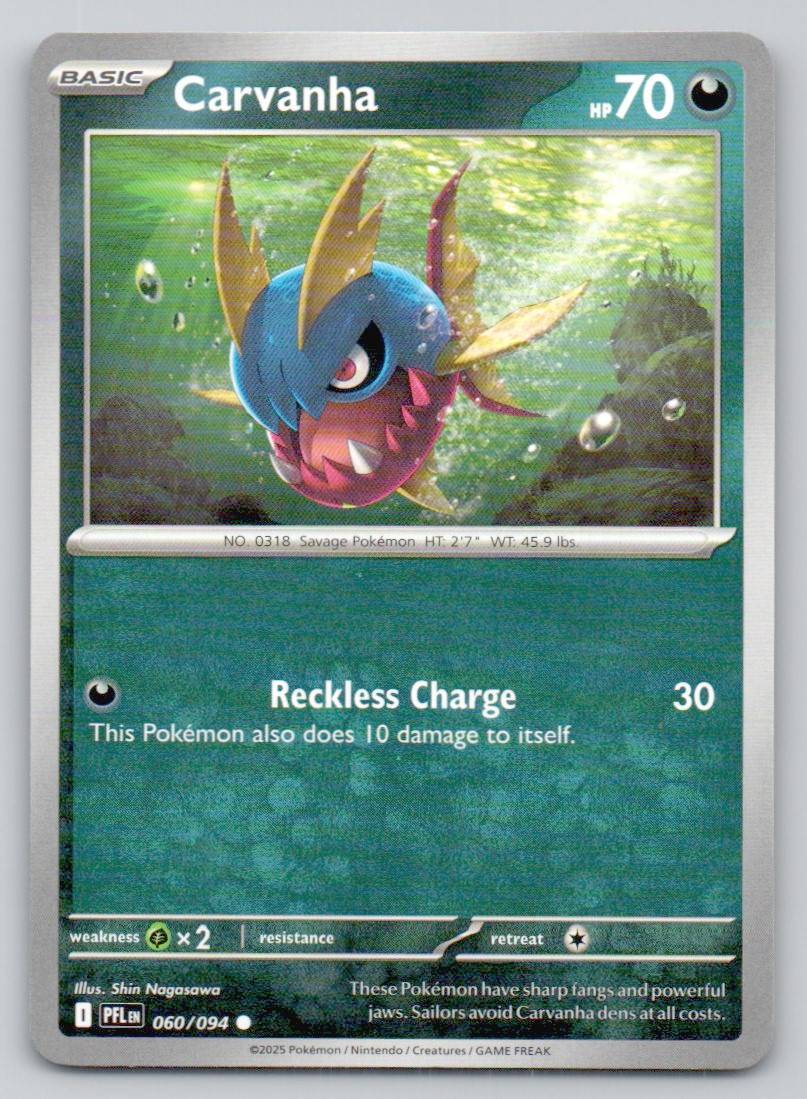 Carvanha 060 NOR Card - Phantasmal Flames