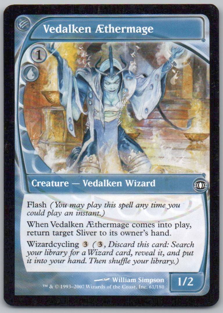 Vedalken Aethermage 61 Normal Creature Card - Future Sight