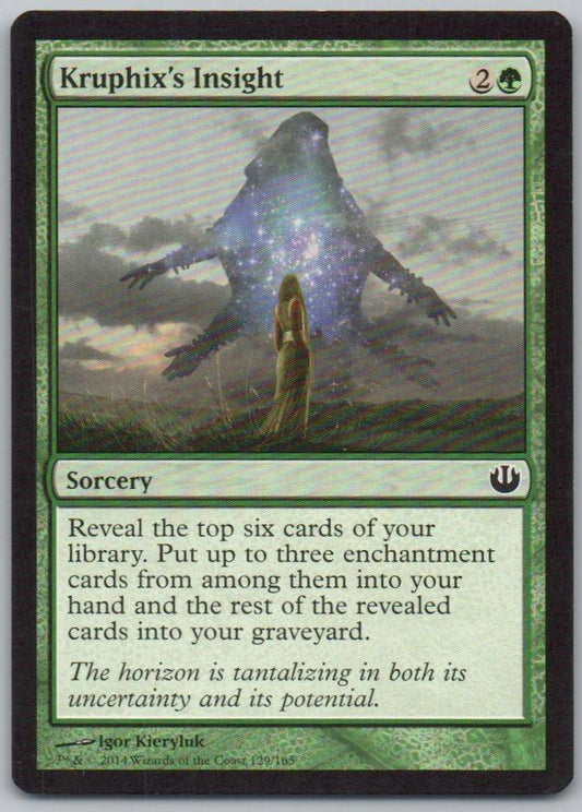 Kruphix's Insight 129 Normal Sorcery Card - Journey Into Nyx