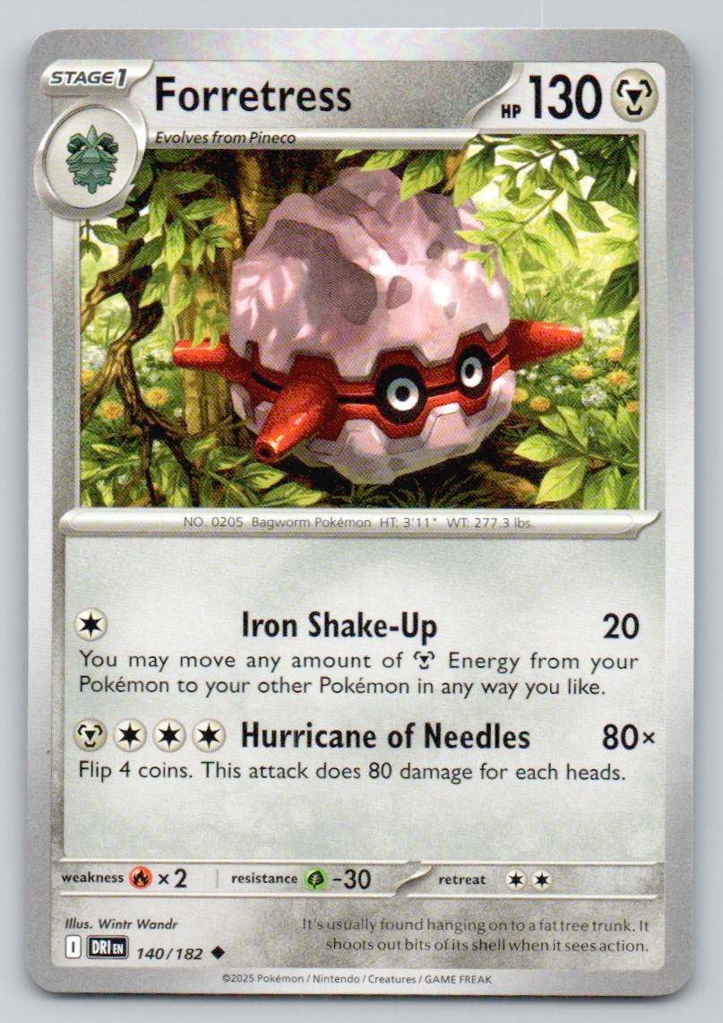Forretress 140 NOR Card - Destined Rivals