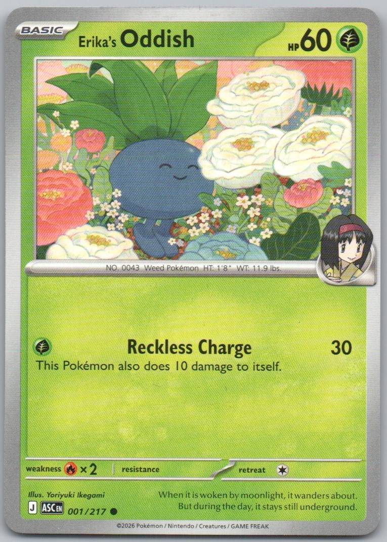 1 - Erika's Oddish