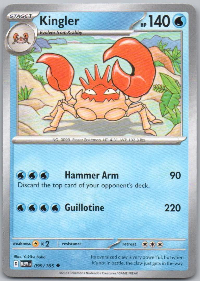 99 - Kingler