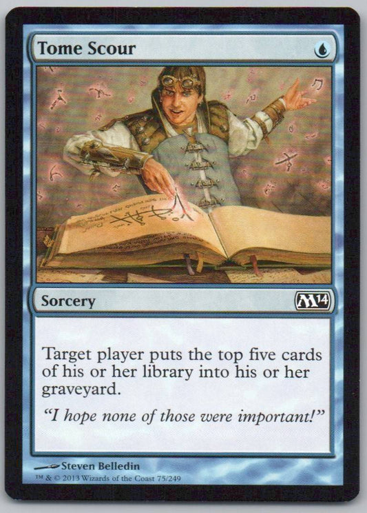 Tome Scour 75 Normal Sorcery Card - Magic 2014