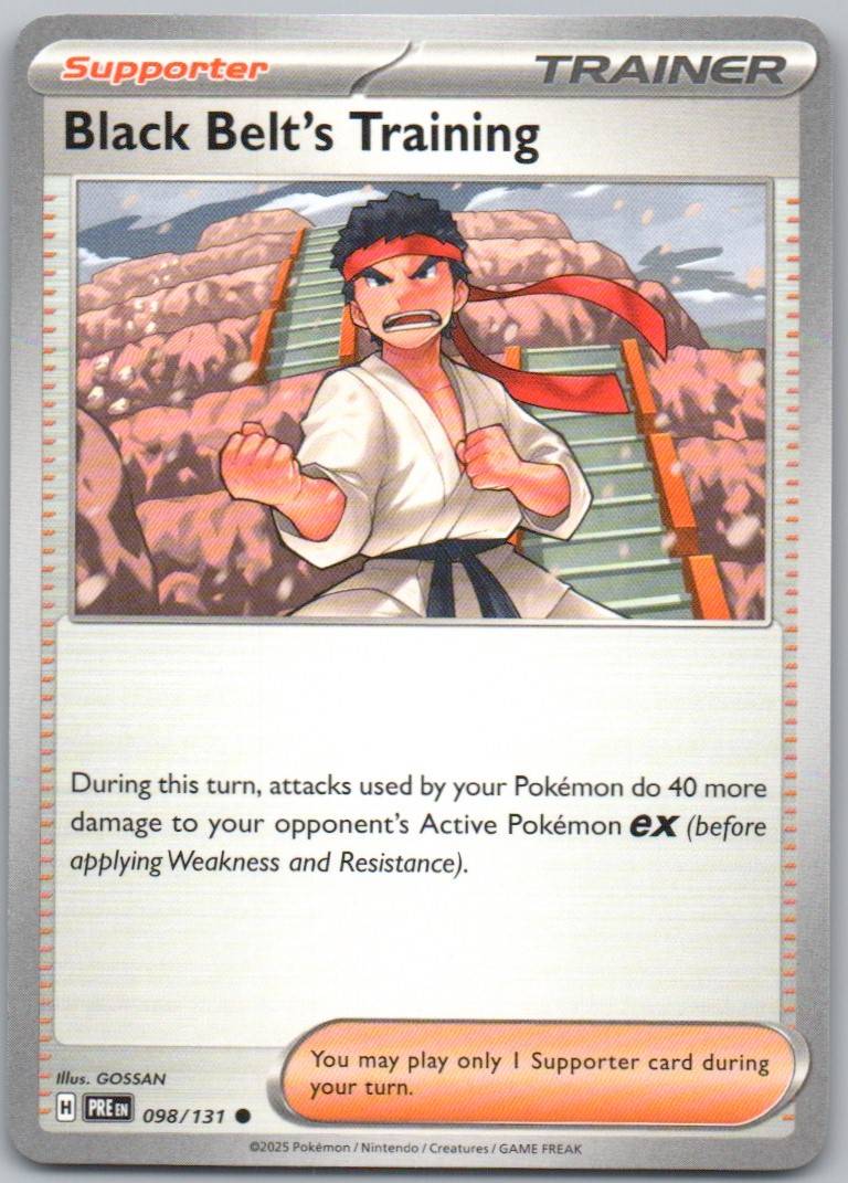 98 - Black Belt's Training