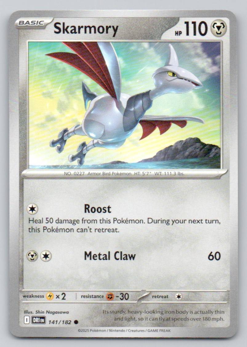 Skarmory 141 NOR Card - Destined Rivals