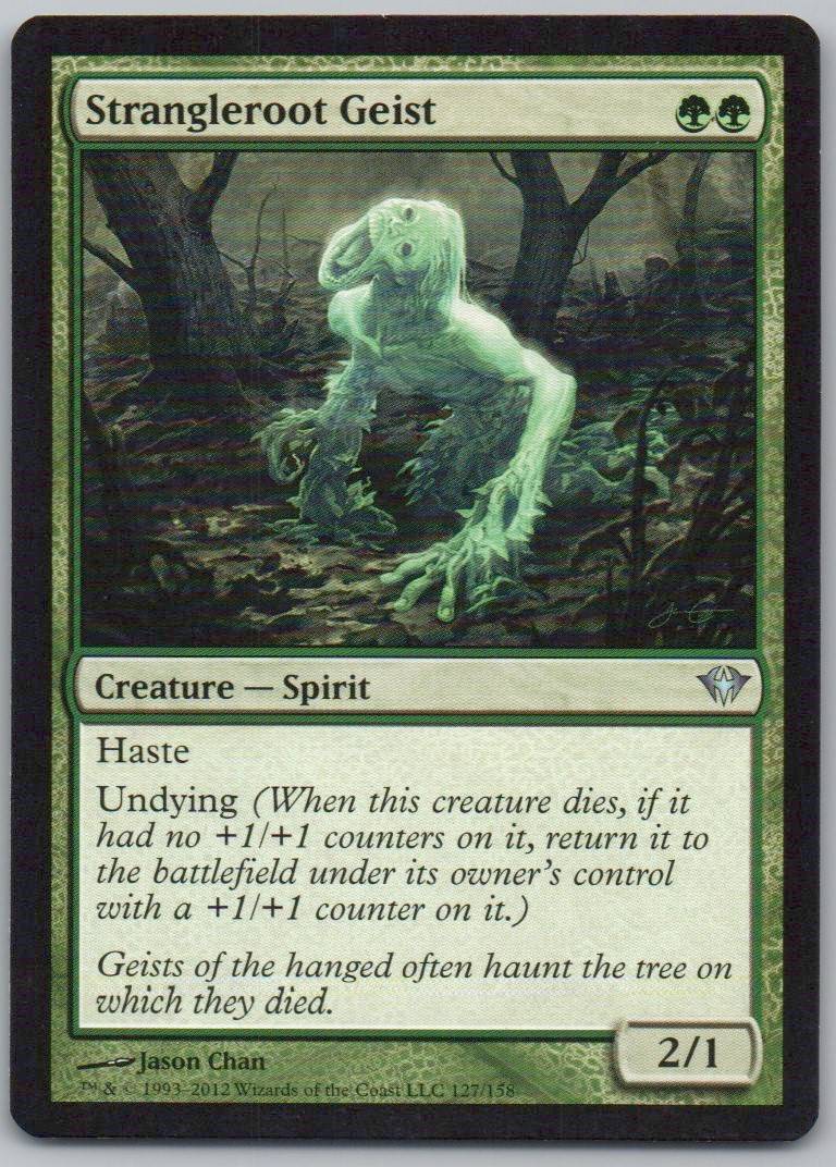 Strangleroot Geist (DKA) 127 Normal Creature Card - Dark Ascension