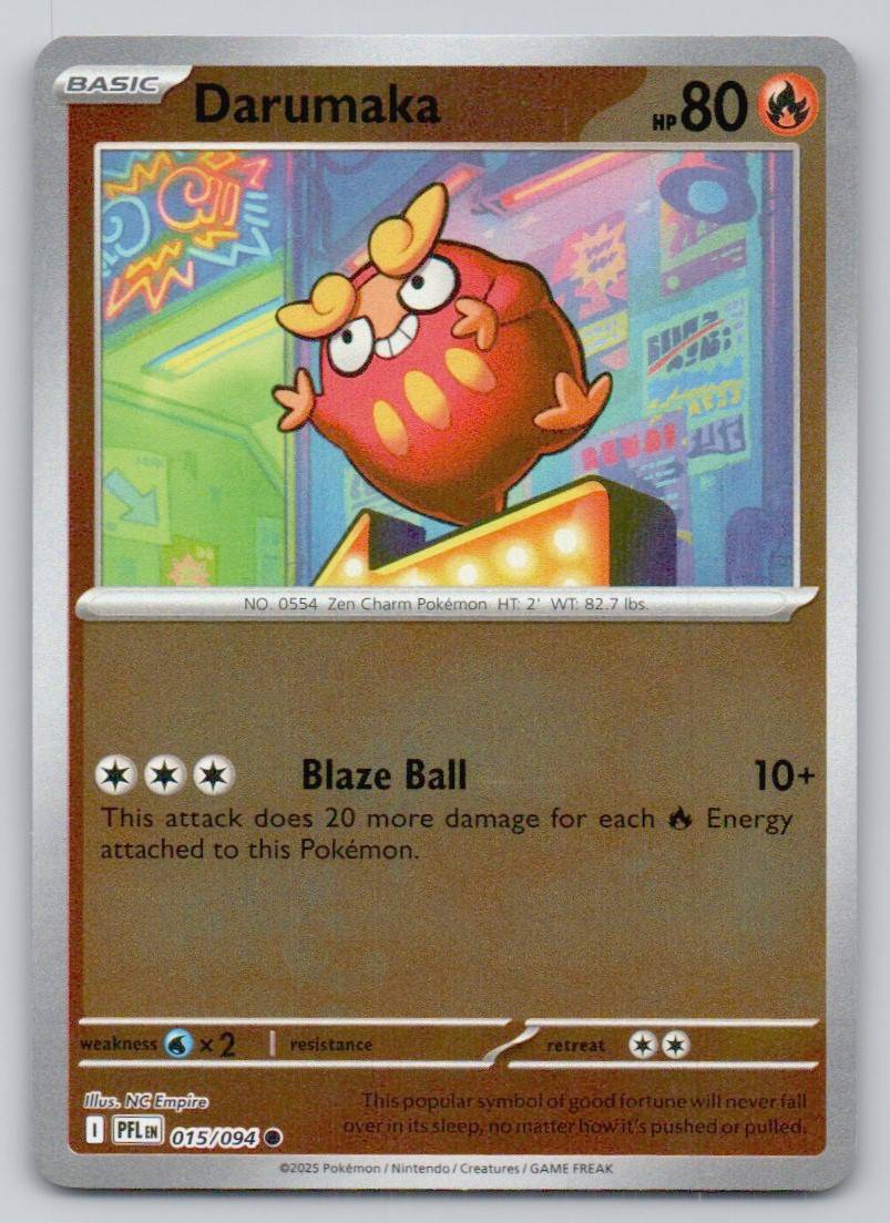 Darumaka 015 REV Card - Phantasmal Flames
