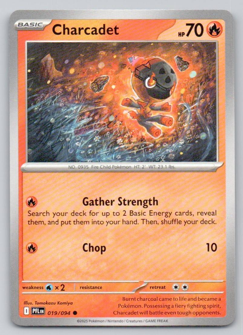 Charcadet 019 NOR Card - Phantasmal Flames
