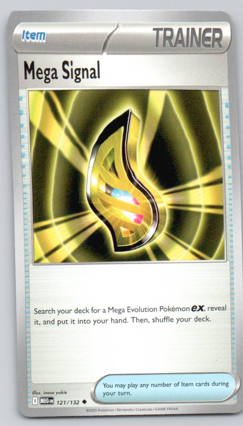 Mega Signal 121 NOR Card - Mega Evolution