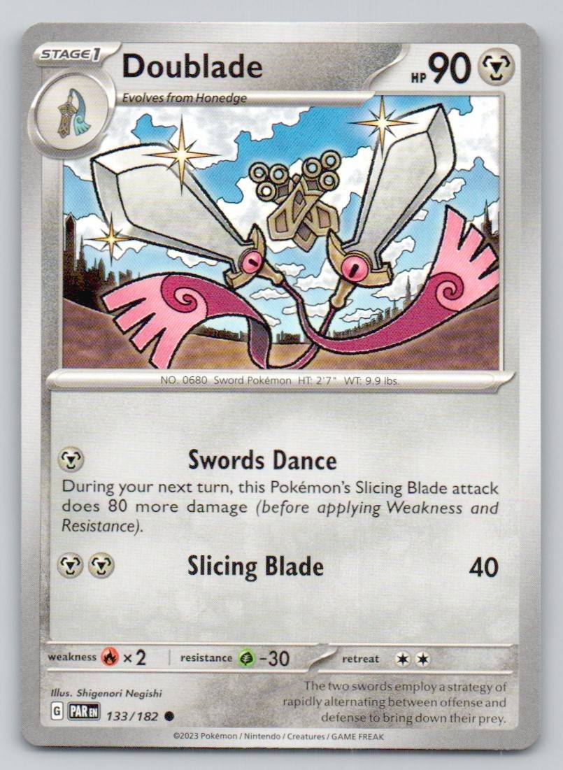 Doublade 133 NOR Card - Paradox Rift