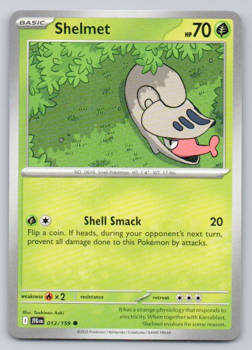 Shelmet 012 NOR Card - Journey Together