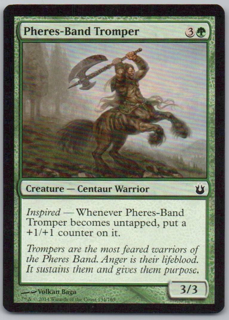 Pheres-Band Tromper 134 Normal Creature Card - Born of the Gods