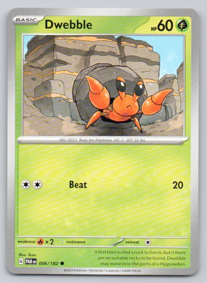 Dwebble 006 NOR Card - Paradox Rift