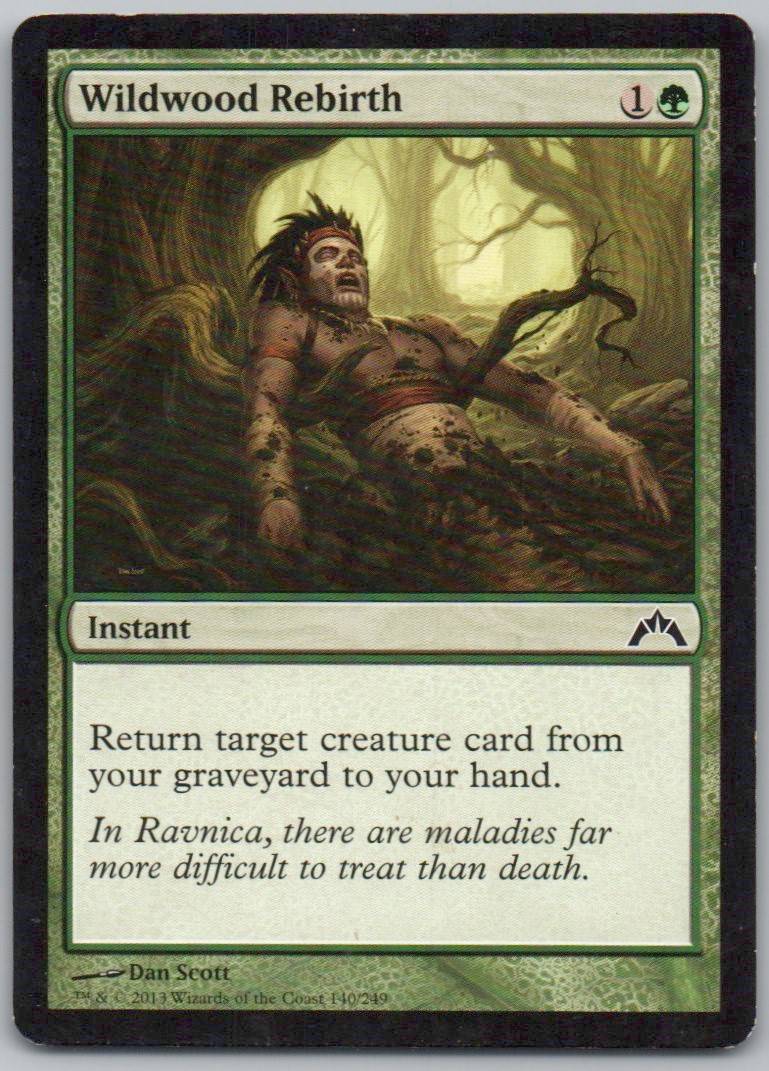 Wildwood Rebirth 140 Normal Instant Card - Gatecrash
