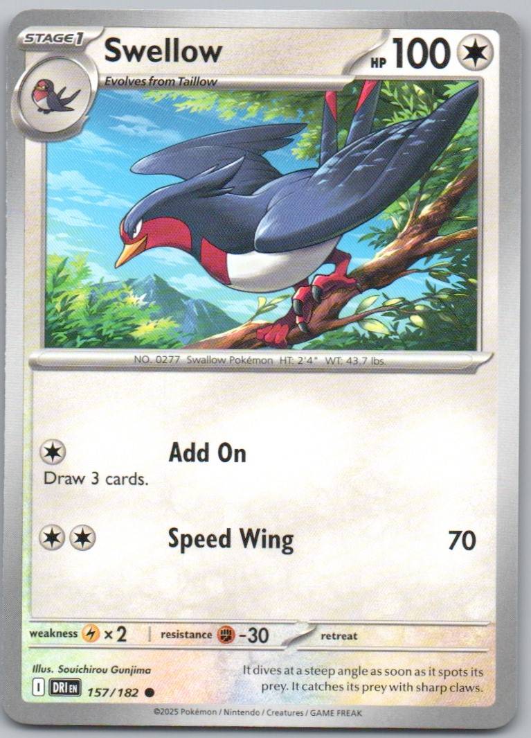 157 - Swellow