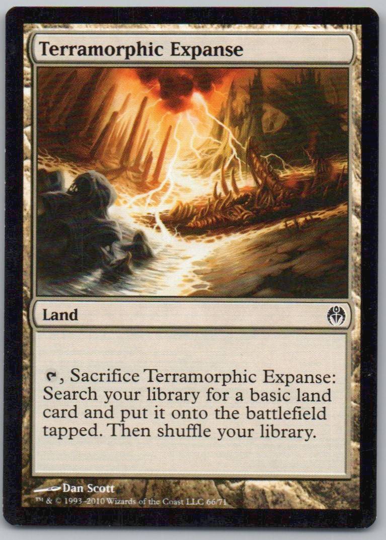 Terramorphic Expanse 66 Normal Land Card - Duel Decks: Phyrexia vs. the Coalition