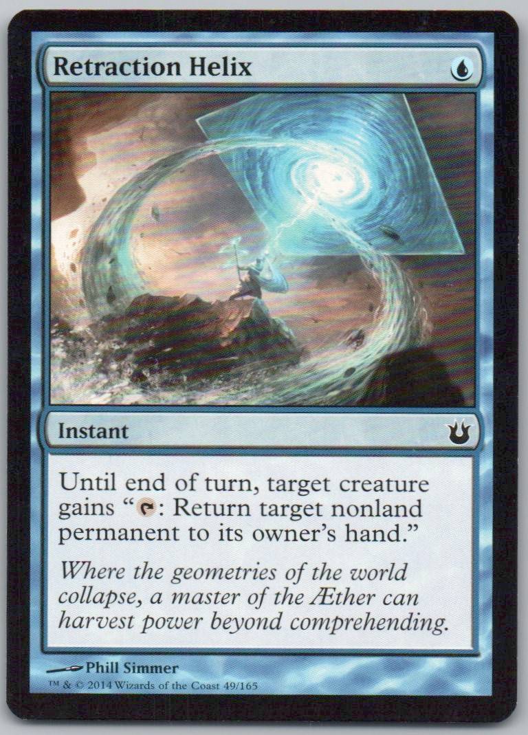 Retraction Helix 49 Normal Instant Card - Born of the Gods