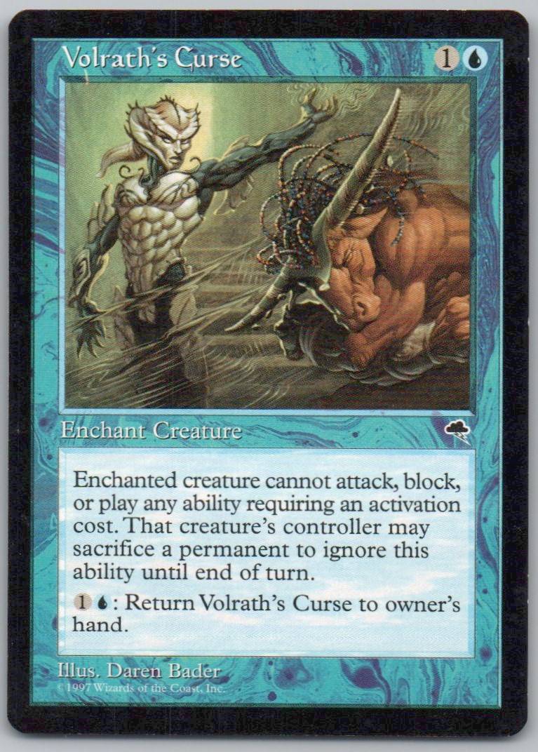 Volrath's Curse 101 Normal Enchantment Card - Tempest