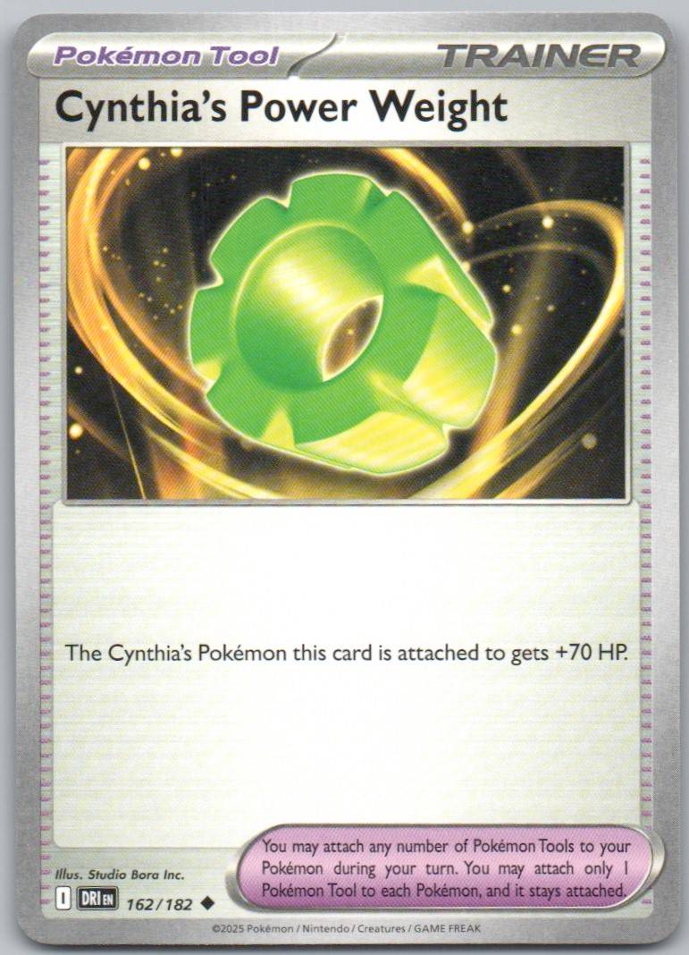 162 - Cynthia's Power Weight