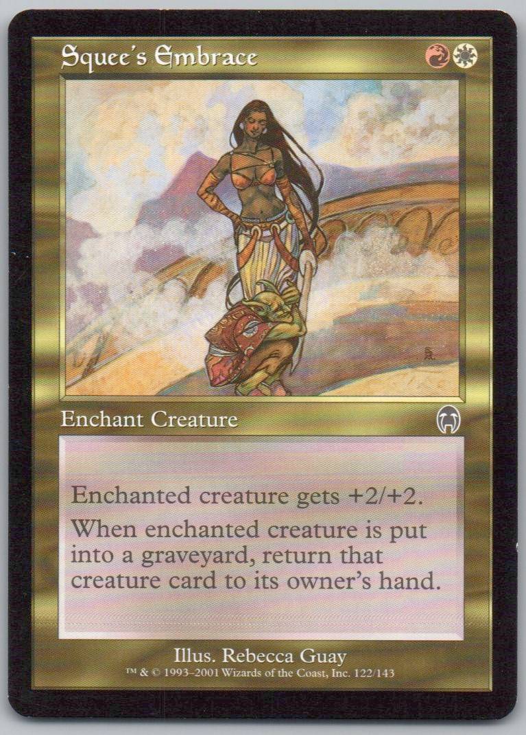 Squee's Embrace 122 Normal Enchantment Card - Apocalypse