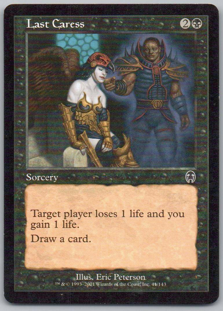 Last Caress 41 Normal Sorcery Card - Apocalypse
