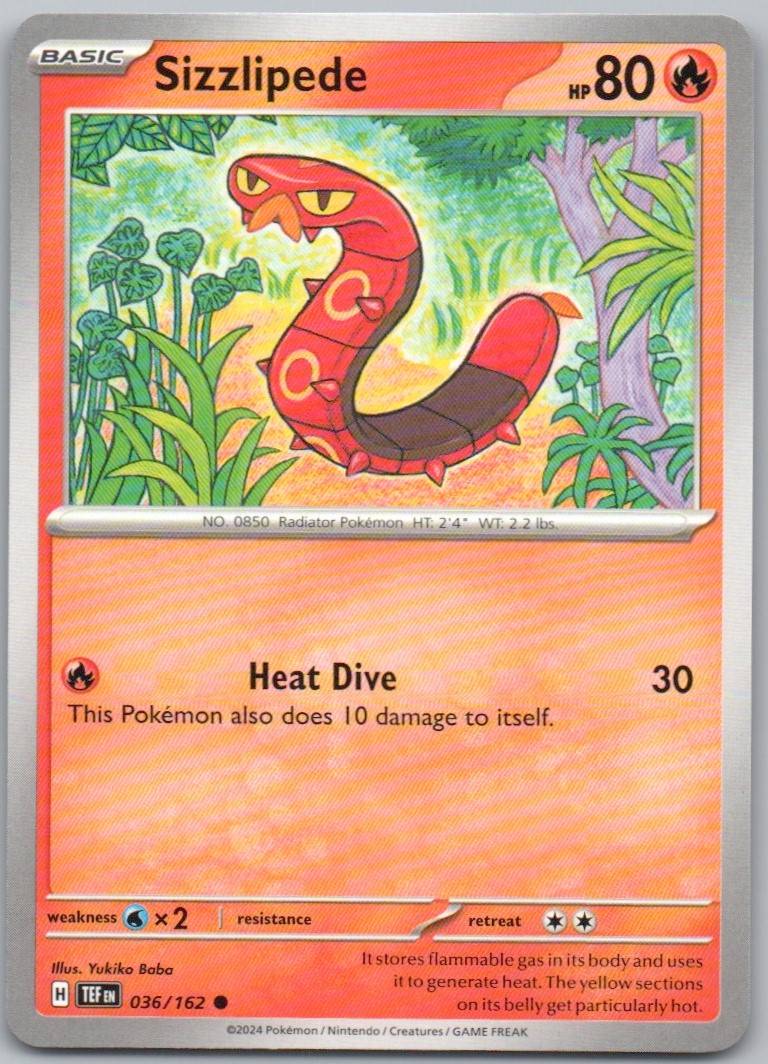 36 - Sizzlipede