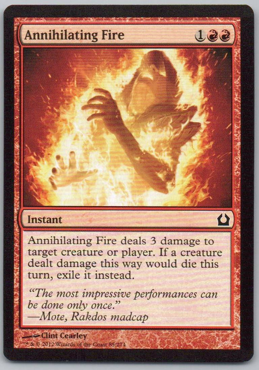 Annihilating Fire 85 Normal Instant Card - Return to Ravnica