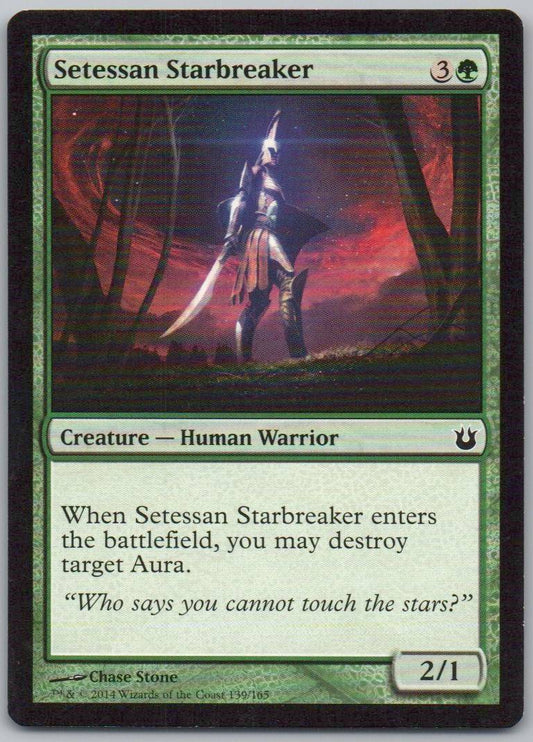 Setessan Starbreaker 139 Normal Creature Card - Born of the Gods