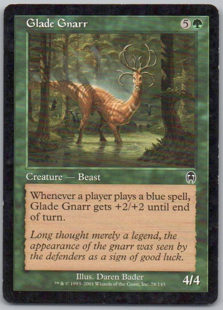 Glade Gnarr 78 Normal Creature Card - Apocalypse