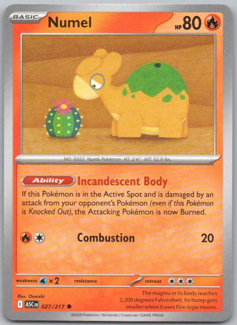 Numel 027 NOR Card - Ascended Heroes