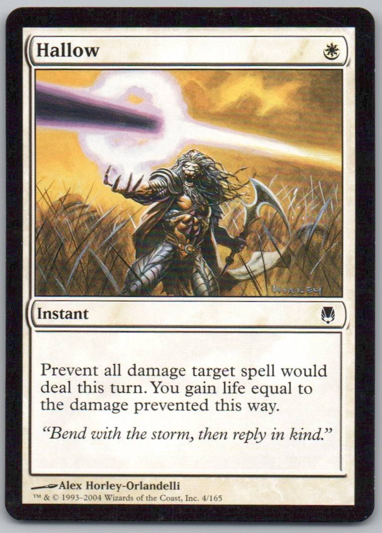 Hallow 4 Normal Instant Card - Darksteel