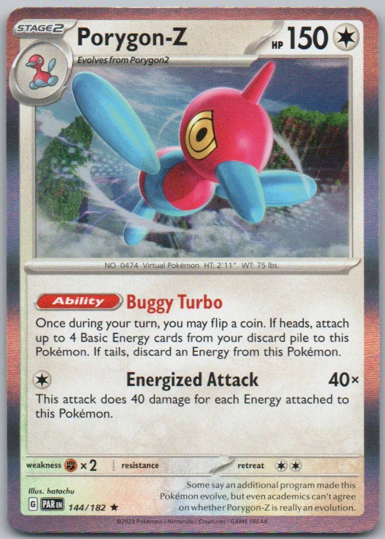 Porygon-Z 144 NOR Card - Paradox Rift