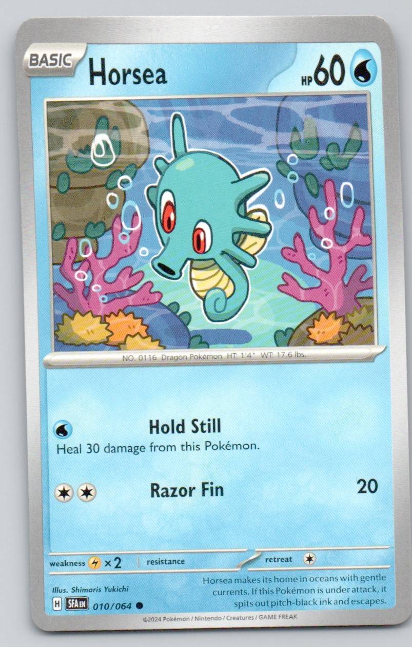 Horsea 010 NOR Card - Shrouded Fable