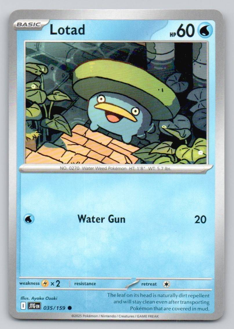 Lotad 035 NOR Card - Journey Together