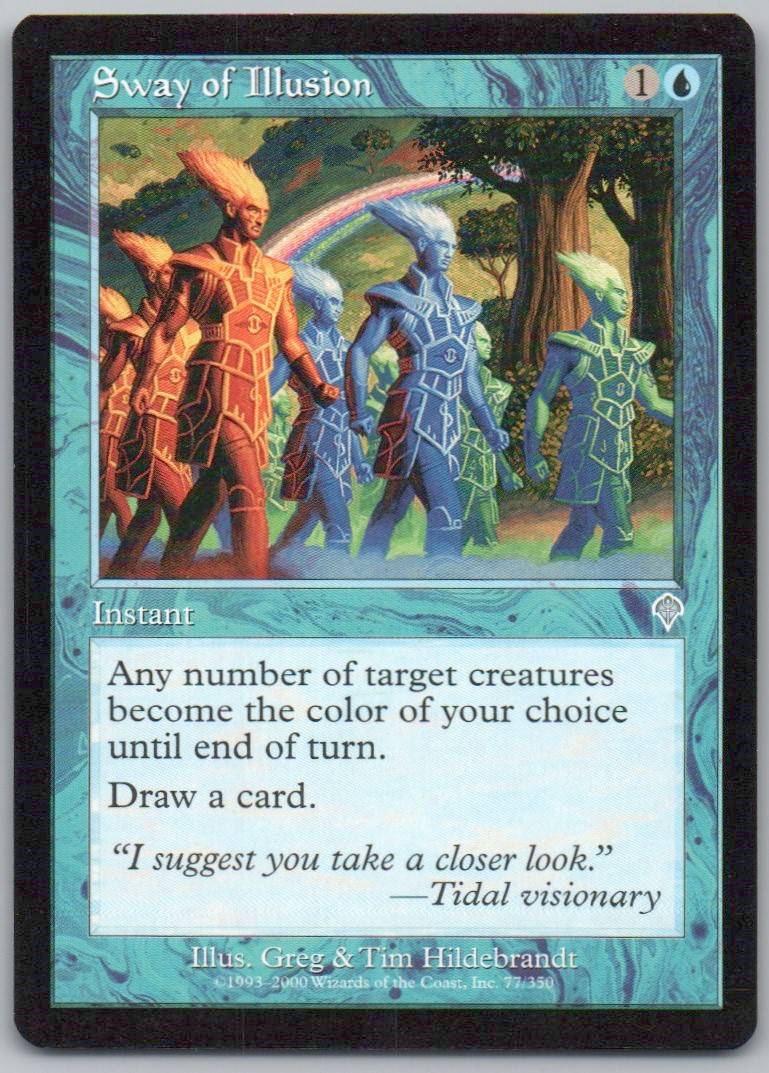 Sway of Illusion 77 Normal Instant Card - Invasion