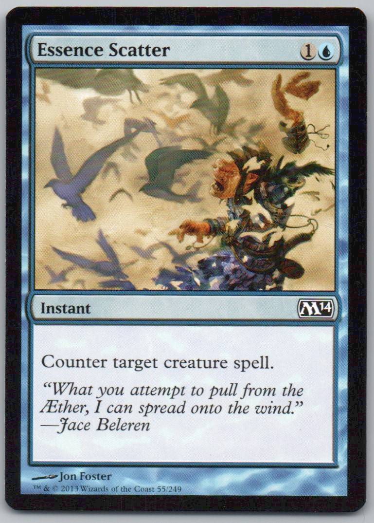 Essence Scatter 55 Normal Instant Card - Magic 2014