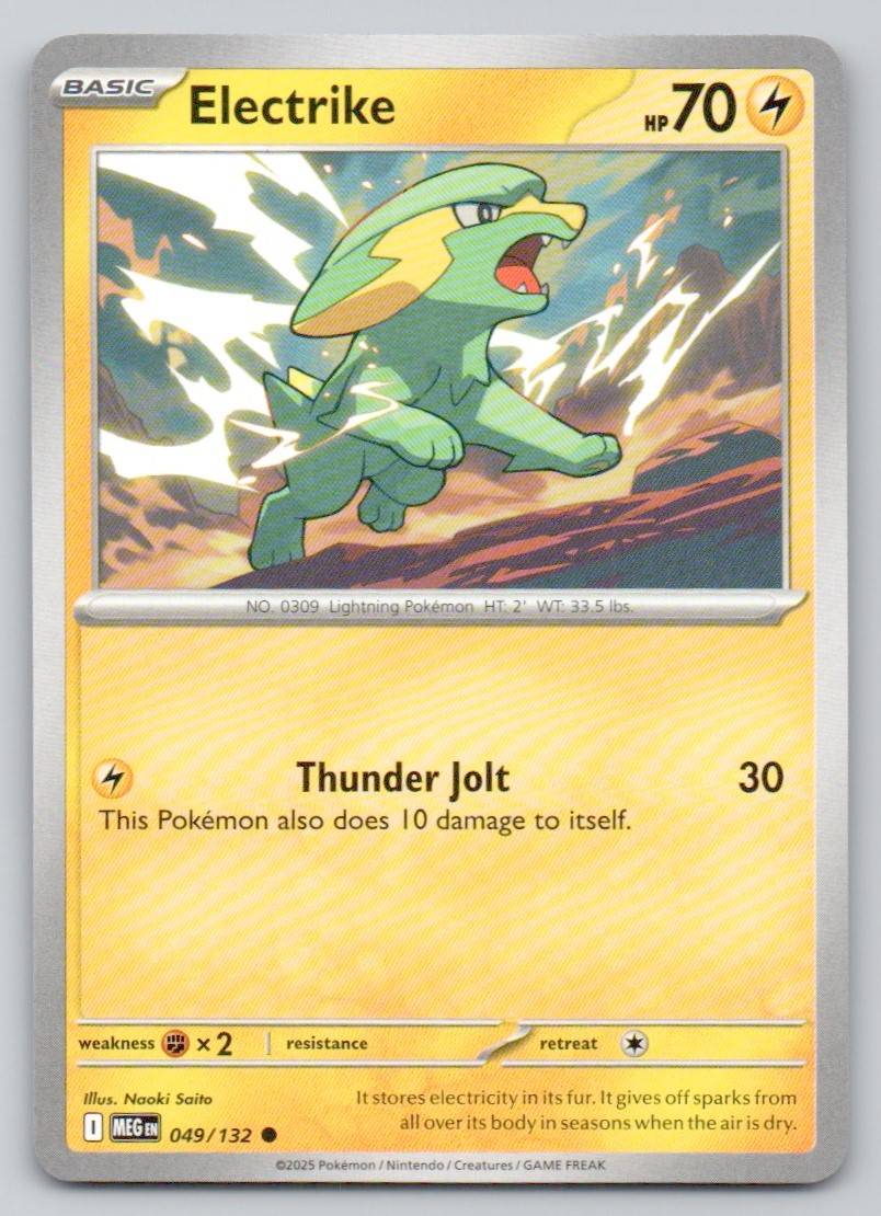 Electrike 049 NOR Card - Mega Evolution
